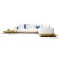 Simple but elegance outdoor furniture Luxury outdoor sofa